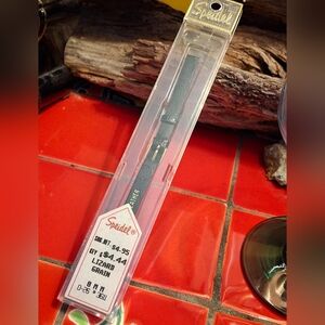 Speidel Vintage Lizard Grain 8mm Bl Watch Band Stndrd Length WParts New Old Stok